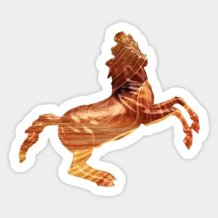 Sandstone Horse Sticker